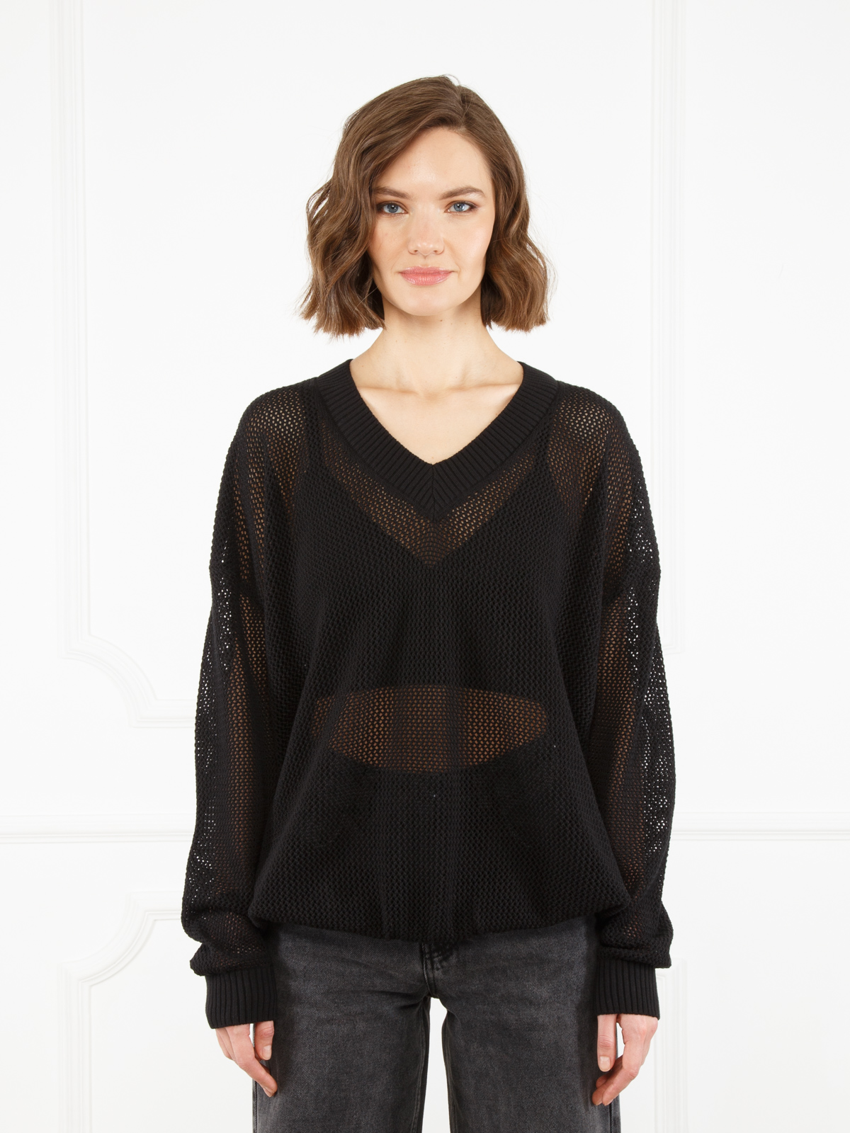 Пуловер женский Eleganzza ZZ-01008 черный L, ZZ-01008
Пуловер женский Eleganzza ZZ-01008 черный L, ZZ-01008