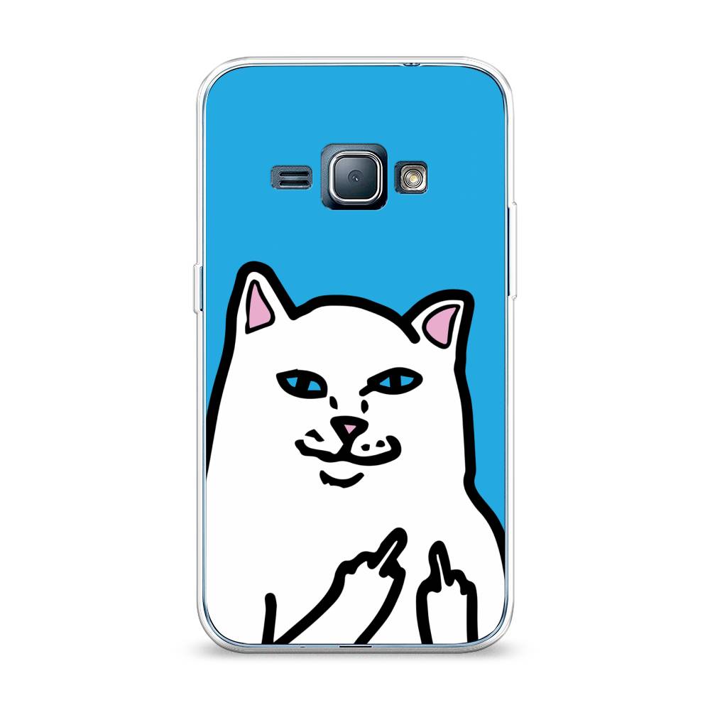 Чехол Awog на Samsung Galaxy J1 2016 / Самсунг J1 2016 "Кот жесть", Белый;голубой;черный, 22150-9
Чехол Awog на Samsung Galaxy J1 2016 / Самсунг J1 2016 "Кот жесть", Белый;голубой;черный, 22150-9