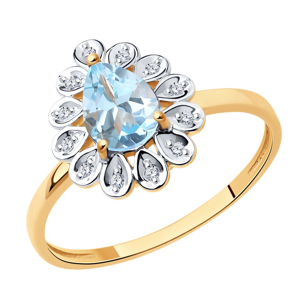 Кольцо из красного золота с бриллиантом/топазом р. 19,5 SOKOLOV Diamonds 71-00044, 71-00044
Кольцо из красного золота с бриллиантом/топазом р. 19,5 SOKOLOV Diamonds 71-00044, 71-00044
