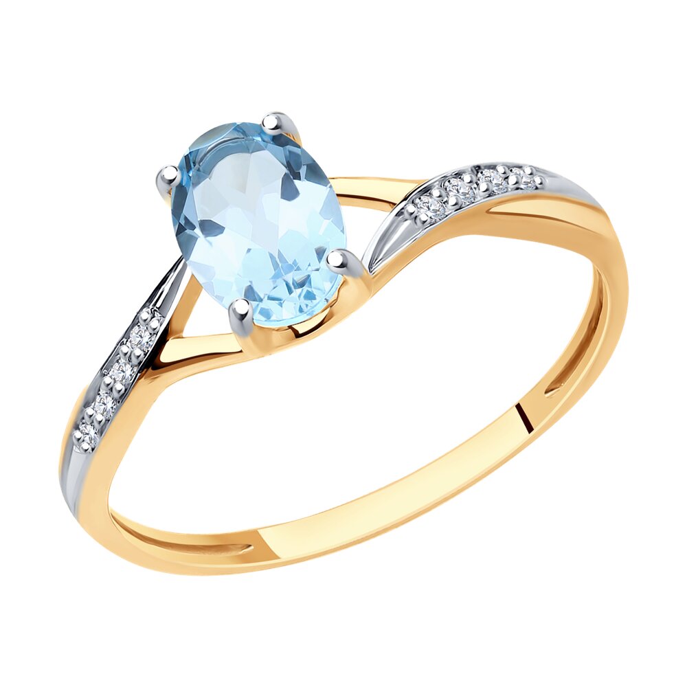 Кольцо из красного золота с бриллиантом/топазом р. SOKOLOV Diamonds 71-00027, 71-00027
Кольцо из красного золота с бриллиантом/топазом р. SOKOLOV Diamonds 71-00027, 71-00027