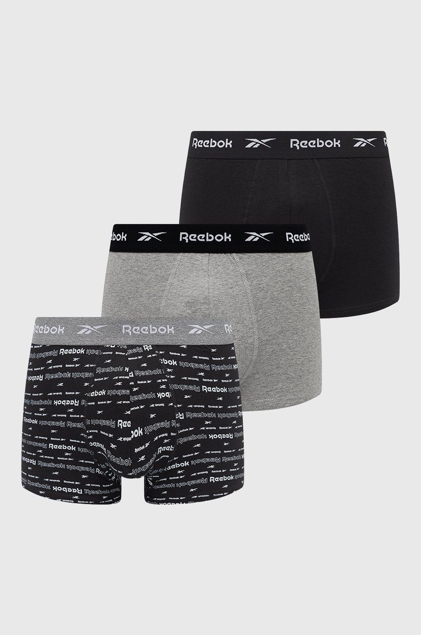 Комплект трусов Reebok боксер, для мужчин, U5_F8363_RBK, серый, чёрный, S, 3 шт, Серый;черный, U5_F8363_RBK
Комплект трусов Reebok боксер, для мужчин, U5_F8363_RBK, серый, чёрный, S, 3 шт, Серый;черный, U5_F8363_RBK