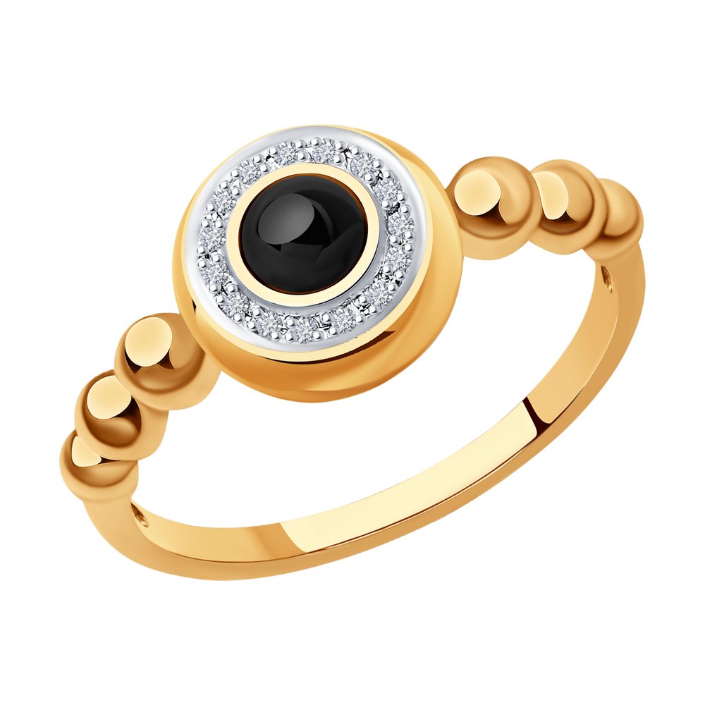 Кольцо из красного золота с бриллиантом/шпинелью р. , SOKOLOV Diamonds 6014213, 6014213
Кольцо из красного золота с бриллиантом/шпинелью р. , SOKOLOV Diamonds 6014213, 6014213