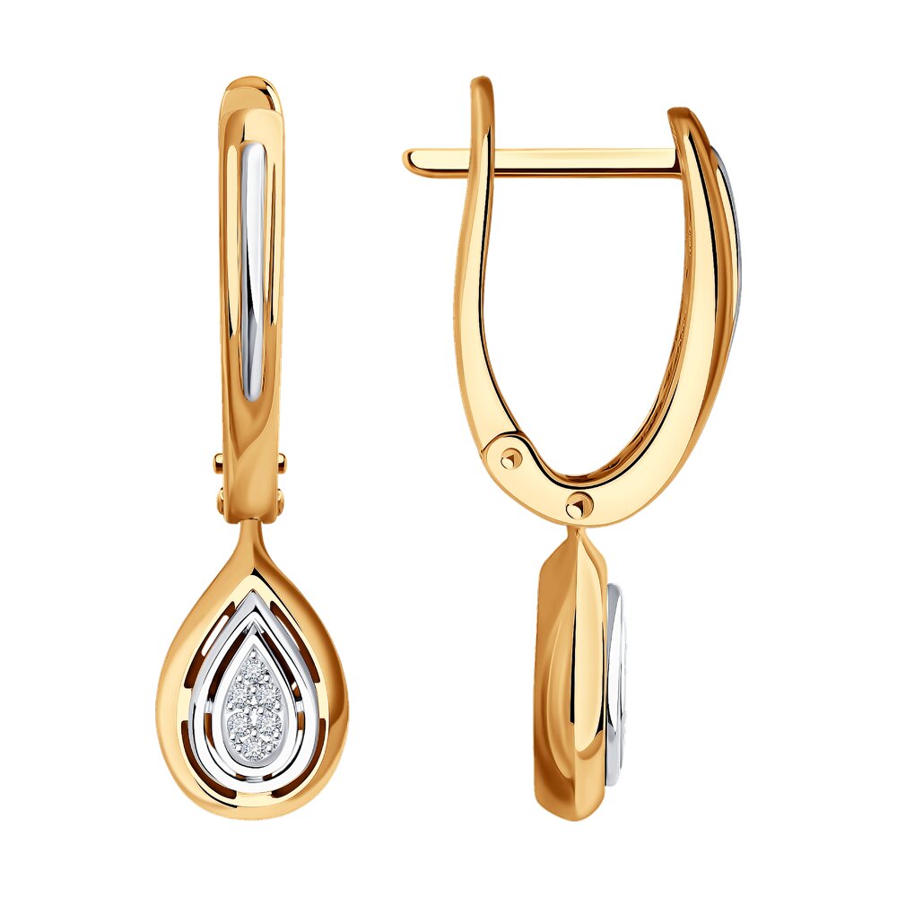 Серьги подвески из комбинированного золота с бриллиантом Diamant 51-221-01899-1, 51-221-01899-1
Серьги подвески из комбинированного золота с бриллиантом Diamant 51-221-01899-1, 51-221-01899-1