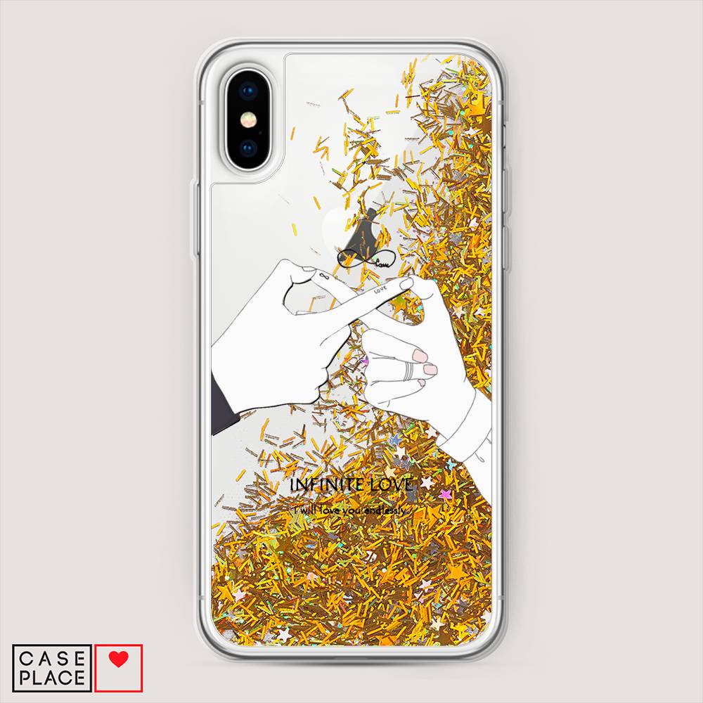 Жидкий чехол с блестками "Любовь навсегда" на Apple iPhone XS Max (10S Max), 11990-1
Жидкий чехол с блестками "Любовь навсегда" на Apple iPhone XS Max (10S Max), 11990-1
