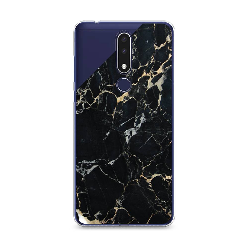 Чехол Awog на Nokia 3.1 Plus / Нокиа 3.1 Plus "Черный мрамор уголок", Черный;золотистый, 122850-3
Чехол Awog на Nokia 3.1 Plus / Нокиа 3.1 Plus "Черный мрамор уголок", Черный;золотистый, 122850-3