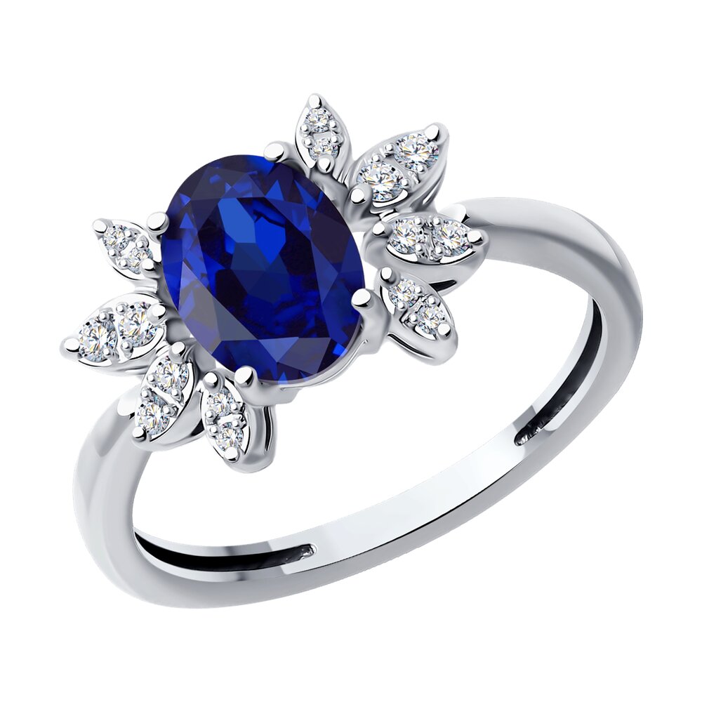 Кольцо из белого золота с бриллиантом/сапфиром р. 17,5 SOKOLOV Diamonds 2011273-3, 2011273-3
Кольцо из белого золота с бриллиантом/сапфиром р. 17,5 SOKOLOV Diamonds 2011273-3, 2011273-3