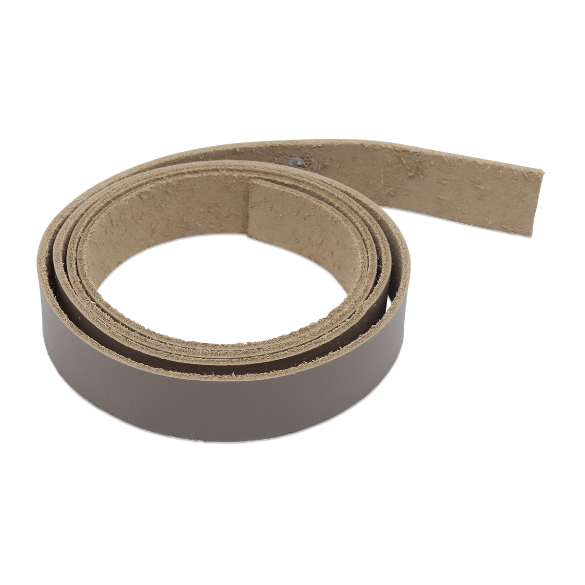 фото 708 полоса (ремень) 110см*2,0см(+/-1мм) 100% кожа (бежевый) галерея