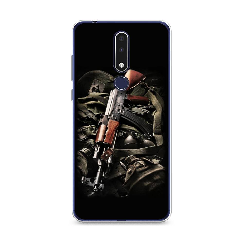 Чехол Awog на Nokia 3.1 Plus / Нокиа 3.1 Plus "Автомат", Черный;коричневый;серый, 122850-5
Чехол Awog на Nokia 3.1 Plus / Нокиа 3.1 Plus "Автомат", Черный;коричневый;серый, 122850-5