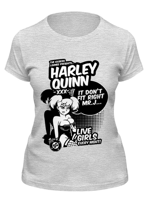 Футболка женская Printio Харли квинн (harley quinn) серая M, Харли квинн (harley quinn)
Футболка женская Printio Харли квинн (harley quinn) серая M, Харли квинн (harley quinn)
