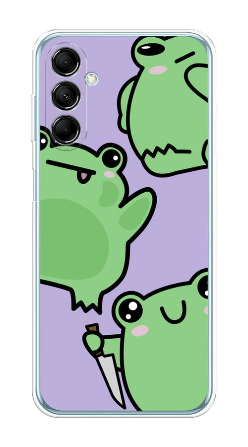 Чехол на Samsung Galaxy M14 5G "Опасные лягушата", Фиолетовый;зеленый;черный, 2108150-1
Чехол на Samsung Galaxy M14 5G "Опасные лягушата", Фиолетовый;зеленый;черный, 2108150-1