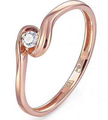 Кольцо из красного золота с бриллиантом р. 17 Kabarovsky 11-01281-1000, 11-01281-1000
Кольцо из красного золота с бриллиантом р. 17 Kabarovsky 11-01281-1000, 11-01281-1000