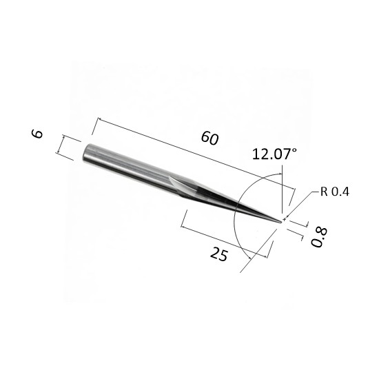Фреза прямая двухзаходная конусная сферическая DJTOL N2ZXJQ6250860 для станка ЧПУ, N2ZXJQ
Фреза прямая двухзаходная конусная сферическая DJTOL N2ZXJQ6250860 для станка ЧПУ, N2ZXJQ