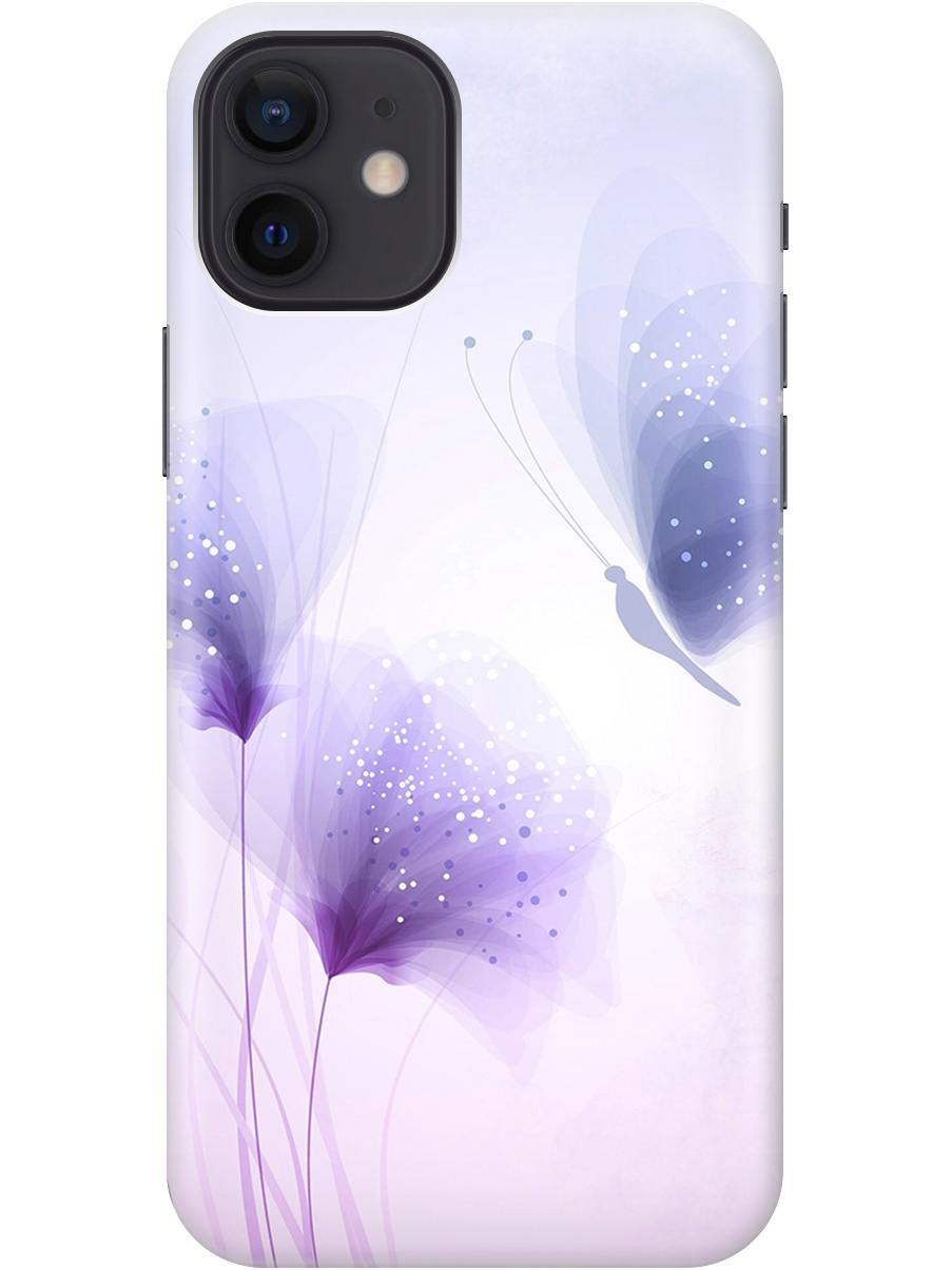 Чехол на Apple iPhone 12, 12 Pro "Бабочка и фиолетовые цветы" прозрачный, Фиолетовый, 20010142
Чехол на Apple iPhone 12, 12 Pro "Бабочка и фиолетовые цветы" прозрачный, Фиолетовый, 20010142