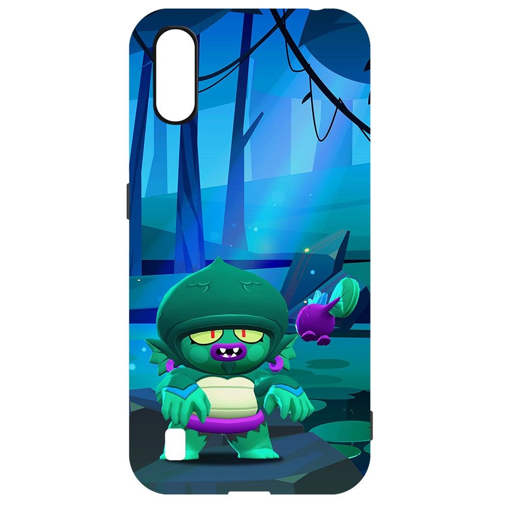 Чехол-накладка Krutoff Brawl Stars - Болотный Джин для Samsung Galaxy A01 (A015), Черный
Чехол-накладка Krutoff Brawl Stars - Болотный Джин для Samsung Galaxy A01 (A015), Черный