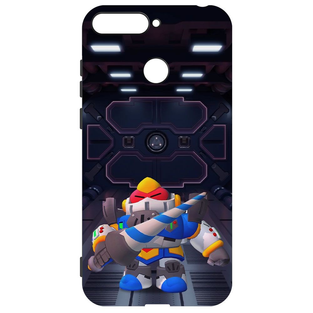 Чехол-накладка Krutoff Brawl Stars - Паладин Вольт-Меха для Huawei Y6 Prime (2018), Черный
Чехол-накладка Krutoff Brawl Stars - Паладин Вольт-Меха для Huawei Y6 Prime (2018), Черный