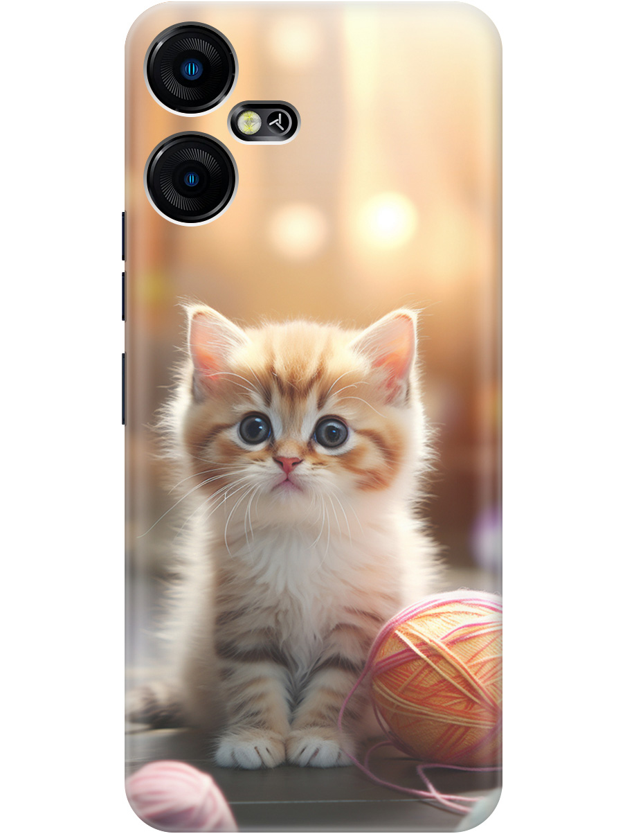 Силиконовый чехол на Tecno Pova Neo 3 с принтом "Котенок и нити" прозрачный, Белый;желтый;розовый, 20010121
Силиконовый чехол на Tecno Pova Neo 3 с принтом "Котенок и нити" прозрачный, Белый;желтый;розовый, 20010121