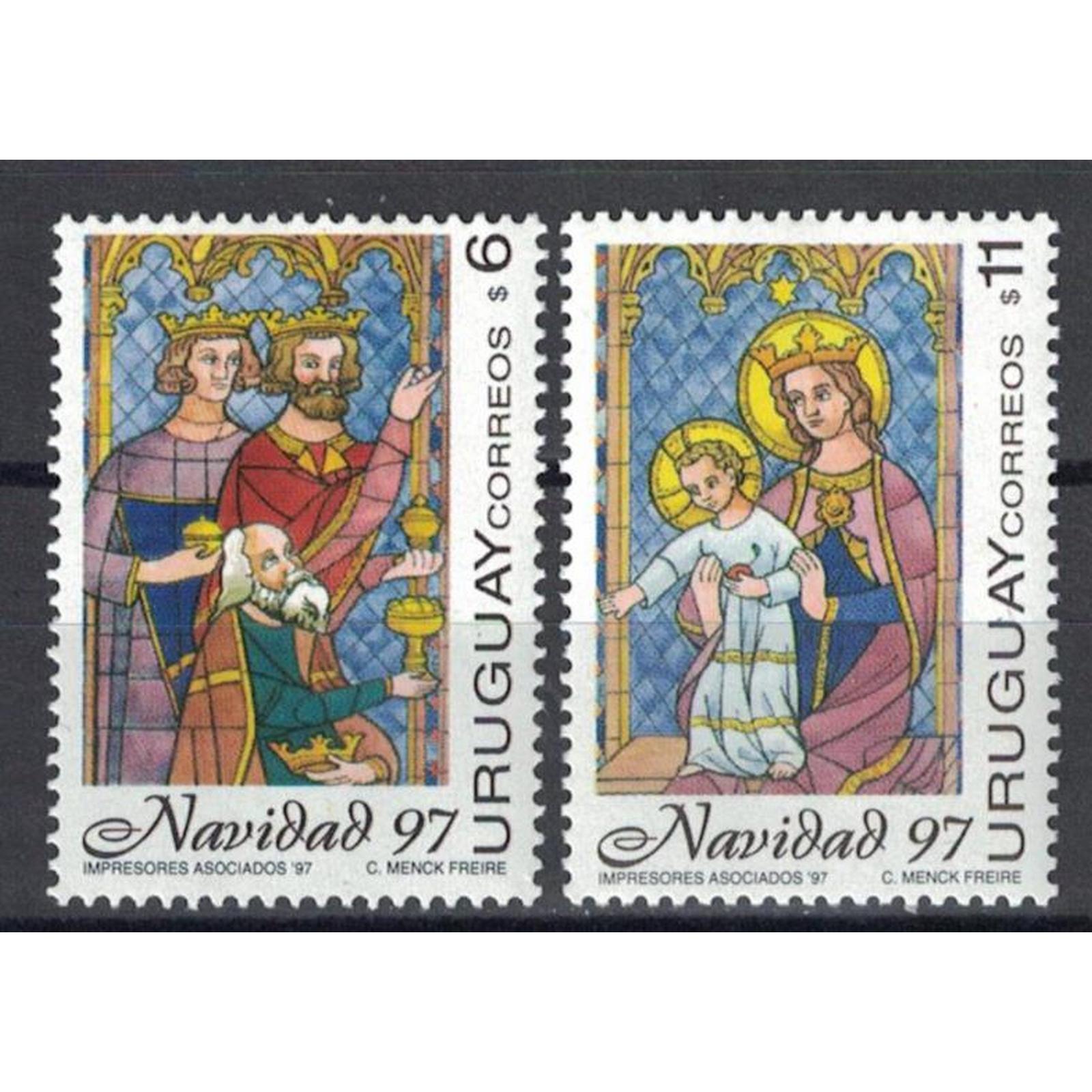 Почтовые марки Уругвай Рождество Рождество 
Почтовые марки Уругвай Рождество Рождество
