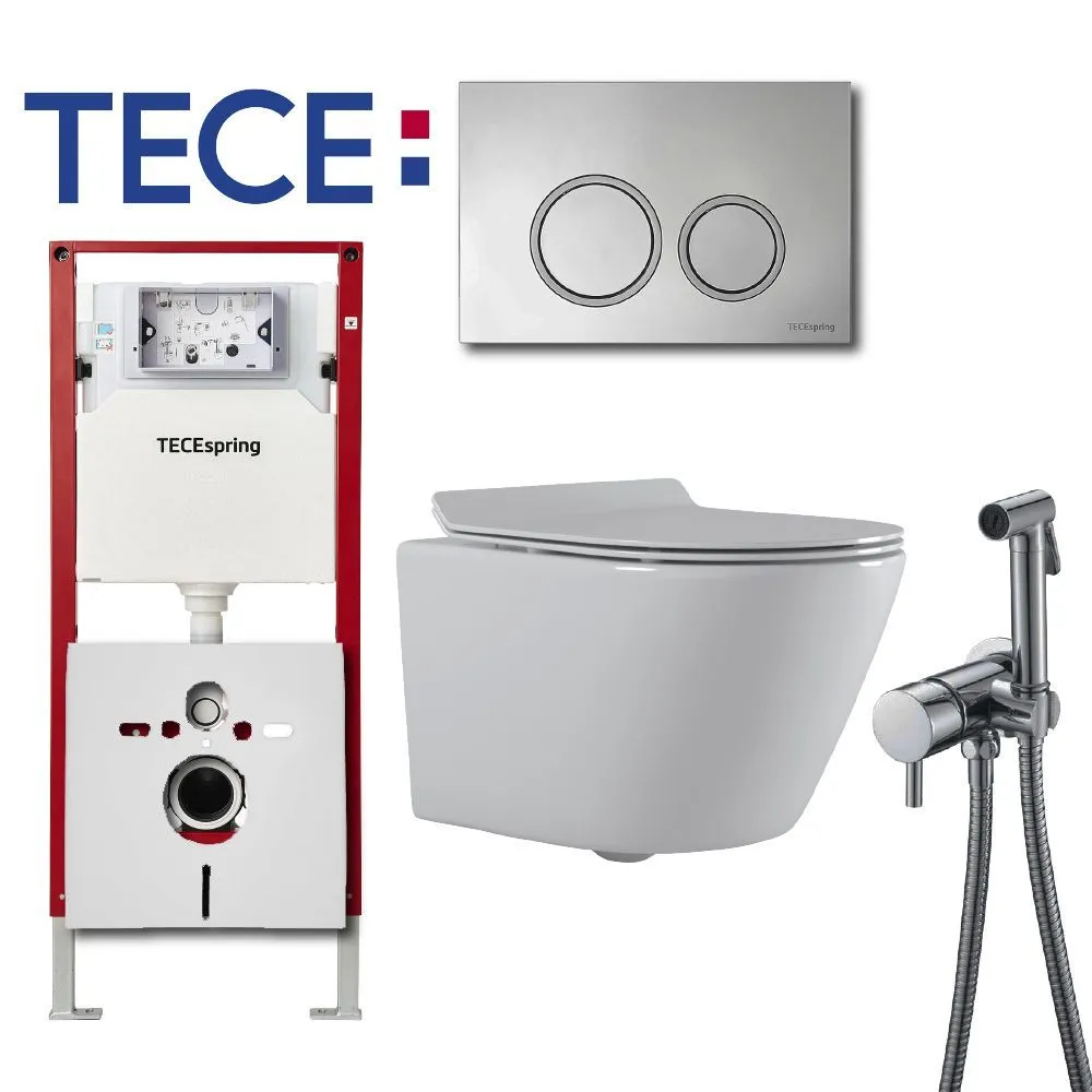 Инсталляция ТЕСЕ с подвесным унитазом CULTO TOR. Панель смыва K955101 хром, TECE_TOR_SS
Инсталляция ТЕСЕ с подвесным унитазом CULTO TOR. Панель смыва K955101 хром, TECE_TOR_SS