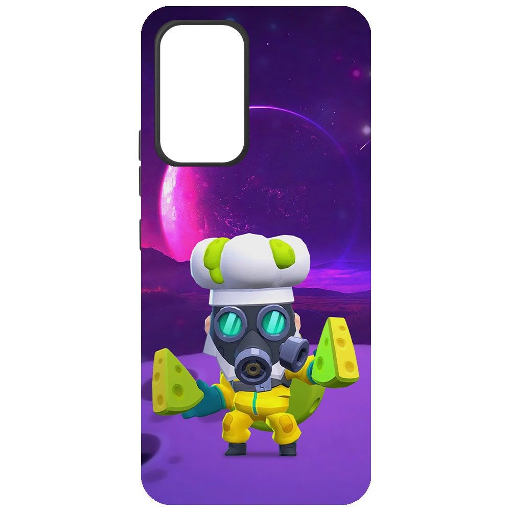 Чехол-накладка Krutoff Brawl Stars - Майк с плесенью для Samsung Galaxy A53 5G (A536), Черный
Чехол-накладка Krutoff Brawl Stars - Майк с плесенью для Samsung Galaxy A53 5G (A536), Черный