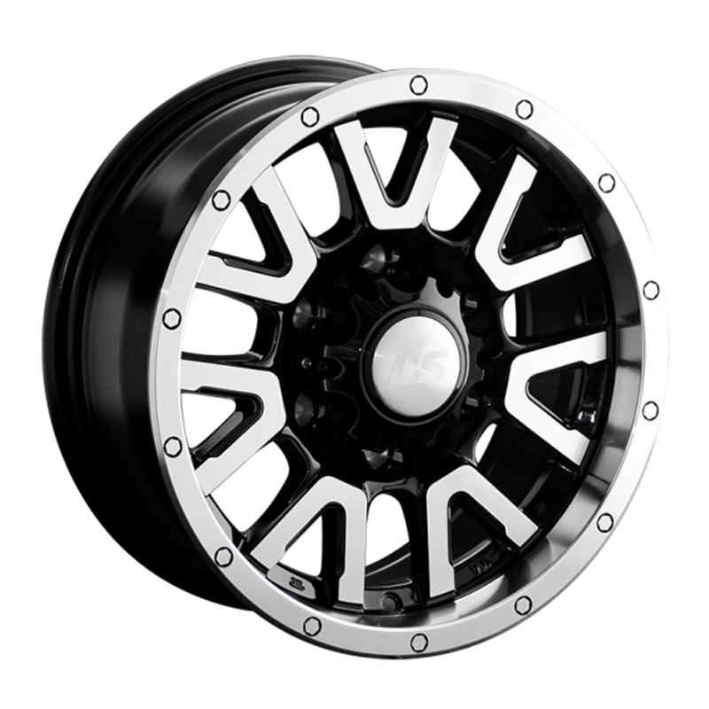 Колесный диск LS WHEELS, 1288 7x15/6x139.7ET10 106.1 Bkf 
Колесный диск LS WHEELS, 1288 7x15/6x139.7ET10 106.1 Bkf