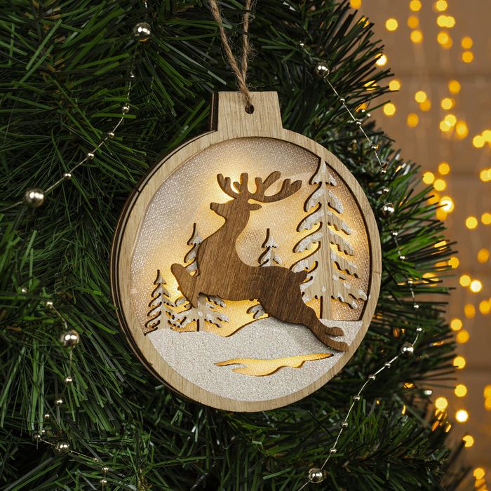 Елочная игрушка Luazon lighting Бегущий олень Р00011586 1 шт. разноцветный, Бегущий олень
Елочная игрушка Luazon lighting Бегущий олень Р00011586 1 шт. разноцветный, Бегущий олень