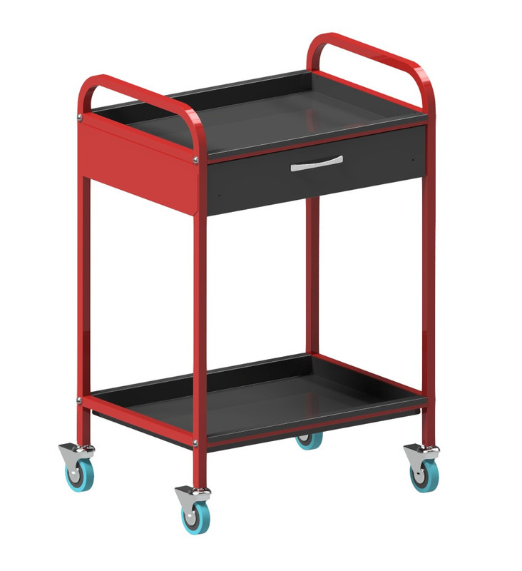 Тележка инструментальная 2 полки и 1 ящик Telejkoff TT-02-01-RED, Красный, TT-02-01
Тележка инструментальная 2 полки и 1 ящик Telejkoff TT-02-01-RED, Красный, TT-02-01