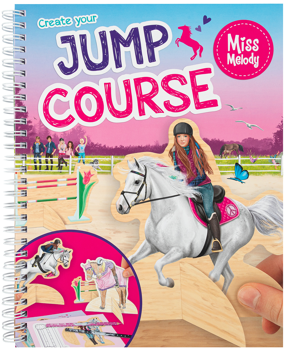 Альбом для раскрашивания и игр Depesche Ипподром Miss Melody Create Your Jump Course (0...
Альбом для раскрашивания и игр Depesche Ипподром Miss Melody Create Your Jump Course (0...
