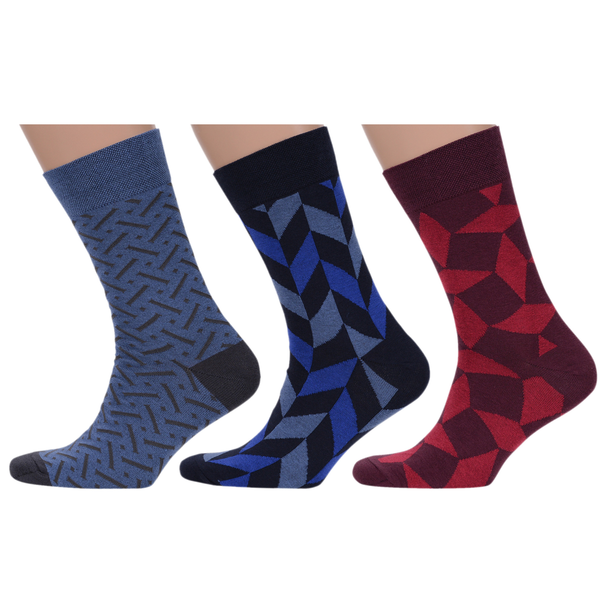 Комплект носков мужских MoscowSocksClub msk3-М39 разноцветных 29, Синий;бордовый, msk3-М39
Комплект носков мужских MoscowSocksClub msk3-М39 разноцветных 29, Синий;бордовый, msk3-М39