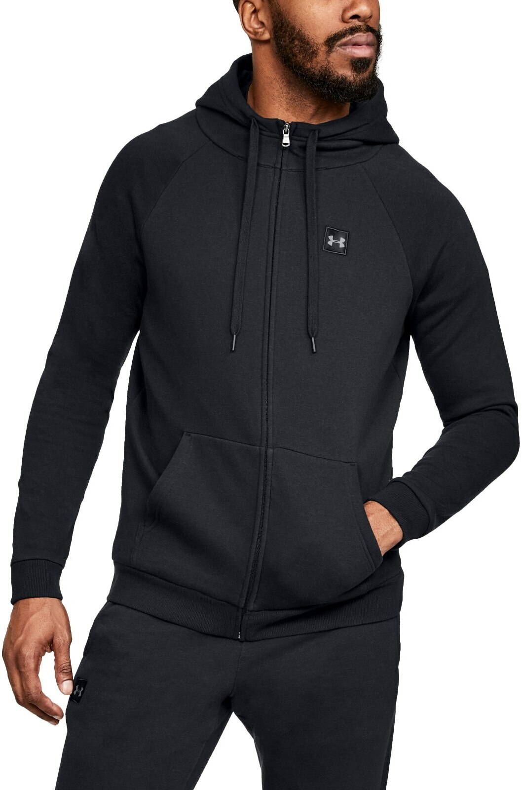 Толстовка мужская Under Armour Rival Fleece Full Zip Hooded черная LG, Черный, Rival Fleece Full Zip Hooded
Толстовка мужская Under Armour Rival Fleece Full Zip Hooded черная LG, Черный, Rival Fleece Full Zip Hooded