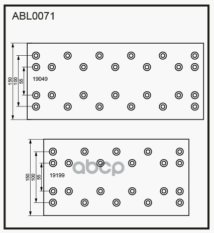ALLIED NIPPON ABL0071 Накладки тормозные комплект STD / WVA (19049/19199)
ALLIED NIPPON ABL0071 Накладки тормозные комплект STD / WVA (19049/19199)