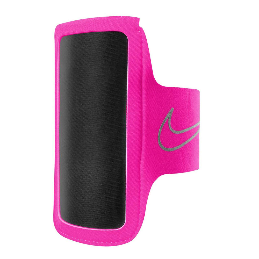 фото Чехол на руку, nike women's distance arm band apple osfm anthracite/vivid pink