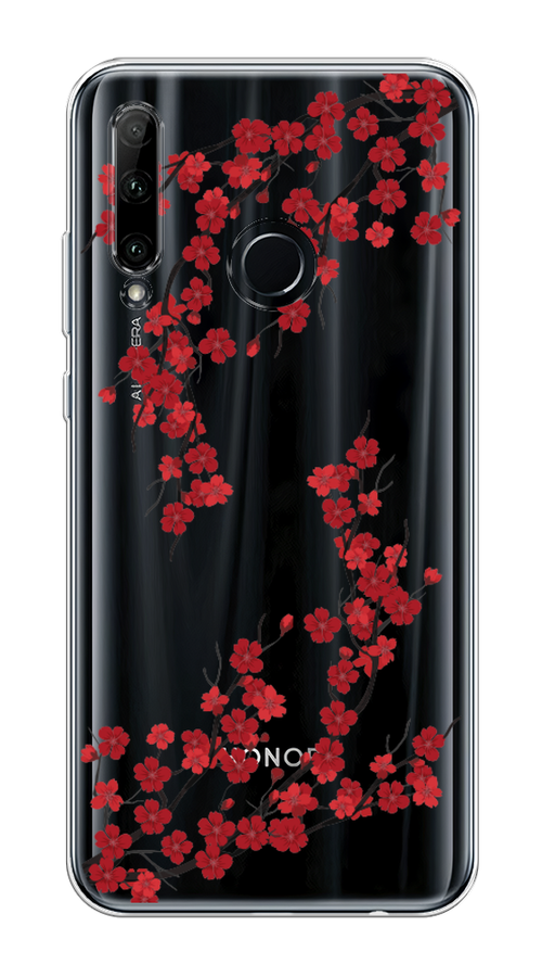 Чехол на Honor 10i/20 Lite 2019/20e/Huawei P Smart Plus 2019 "Красная сакура", Красный;черный, 68950-2
Чехол на Honor 10i/20 Lite 2019/20e/Huawei P Smart Plus 2019 "Красная сакура", Красный;черный, 68950-2