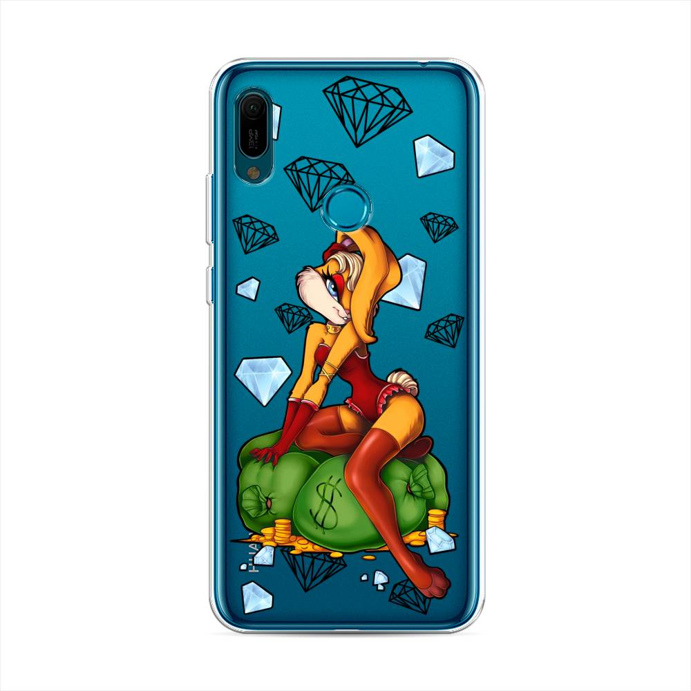 Чехол на Huawei Y6 2019 "Лола Банни с бриллиантами", Красный;оранжевый;зеленый, 68650-6
Чехол на Huawei Y6 2019 "Лола Банни с бриллиантами", Красный;оранжевый;зеленый, 68650-6