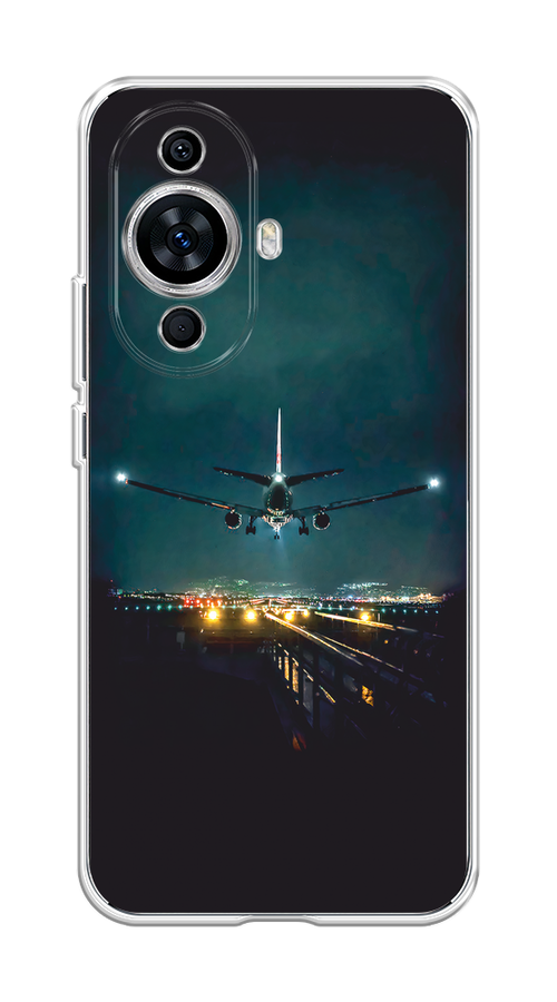 Чехол Awog на Huawei NOVA 11 "Ночной рейс", Черный, 6121250-1