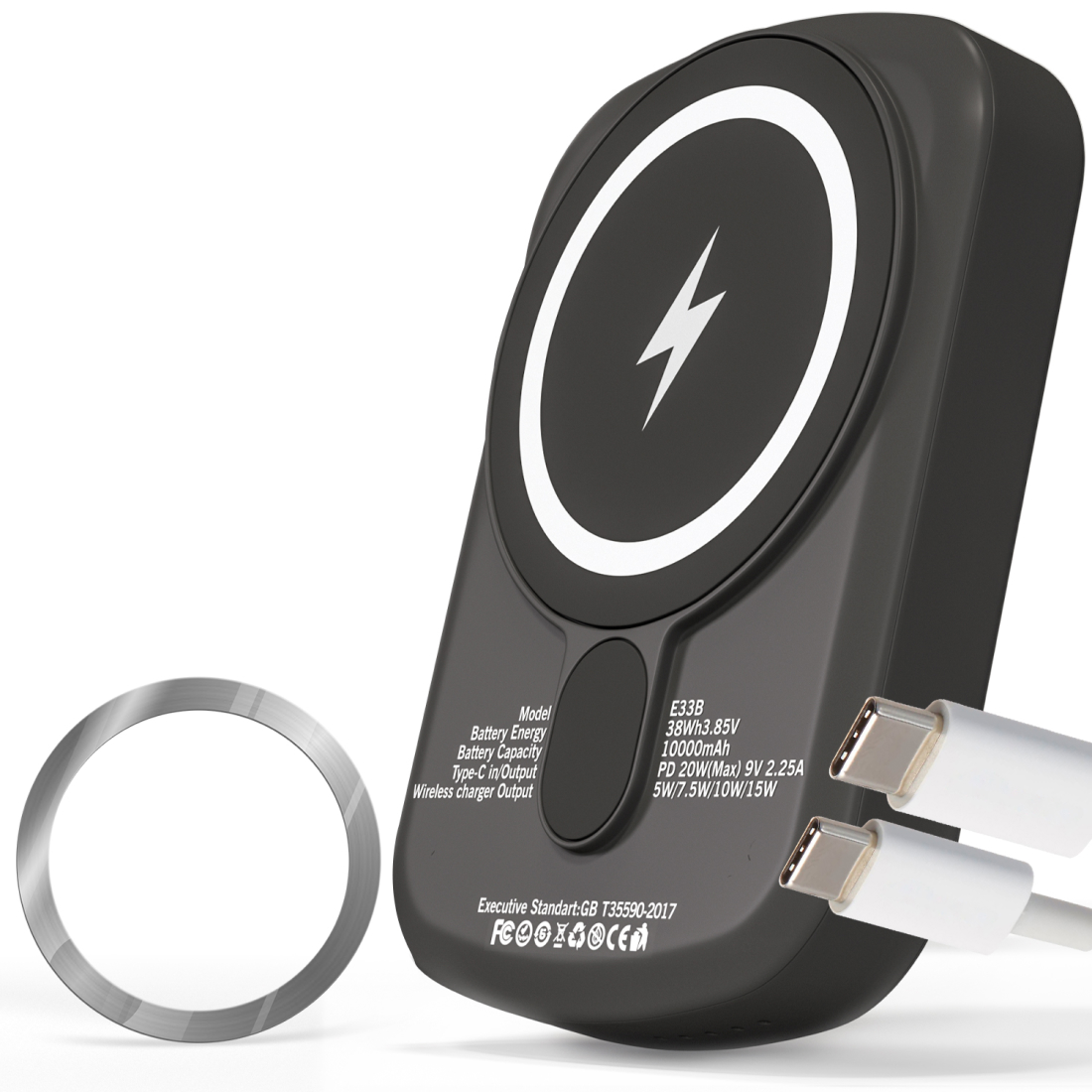Внешний аккумулятор Luckroute 10000 мА/ч, черный (magneticchargerblack10), magneticcharger
Внешний аккумулятор Luckroute 10000 мА/ч, черный (magneticchargerblack10), magneticcharger