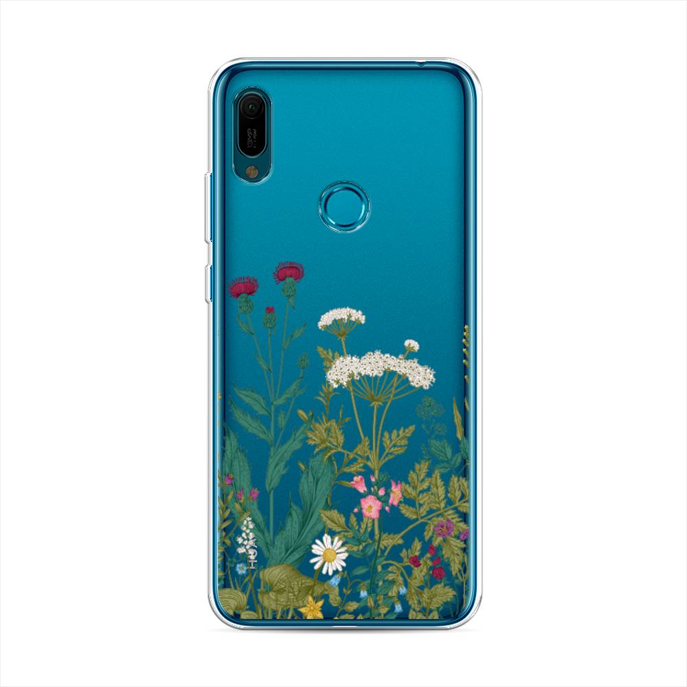 Чехол на Huawei Y6 2019/Y6s/Honor 8A "Дикие полевые цветы", Зеленый;розовый;белый, 68650-2
Чехол на Huawei Y6 2019/Y6s/Honor 8A "Дикие полевые цветы", Зеленый;розовый;белый, 68650-2