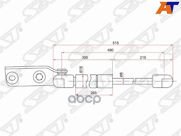 Амортизатор Крышки Багажника Nissan Ad/Wingroad Y11 99-05 Lh (левый) Sat арт. ST-90453-WD0
Амортизатор Крышки Багажника Nissan Ad/Wingroad Y11 99-05 Lh (левый) Sat арт. ST-90453-WD0