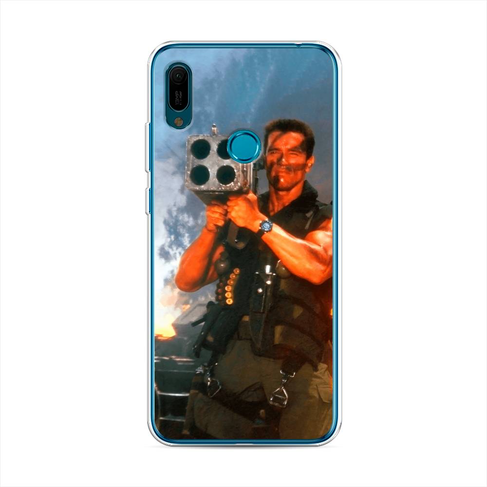 Чехол на Huawei Y6 2019 "Арнольд Шварцнеггер с базукой", Голубой;коричневый, 68650-6
Чехол на Huawei Y6 2019 "Арнольд Шварцнеггер с базукой", Голубой;коричневый, 68650-6