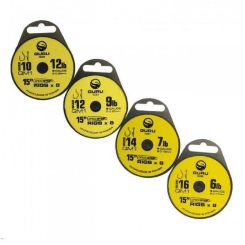 Поводок рыболовный GURU Поводок готовый QM1 Speed Stop Ready Rigs 15" 12 0,19мм 8шт, GRR134
Поводок рыболовный GURU Поводок готовый QM1 Speed Stop Ready Rigs 15" 12 0,19мм 8шт, GRR134