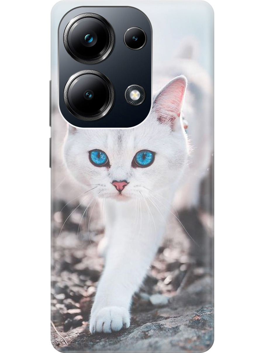 Чехол на Xiaomi Redmi Note 13 Pro 4G / Poco M6 Pro 4G "Голубоглазый кот", Белый;серый;синий, 20012096
Чехол на Xiaomi Redmi Note 13 Pro 4G / Poco M6 Pro 4G "Голубоглазый кот", Белый;серый;синий, 20012096