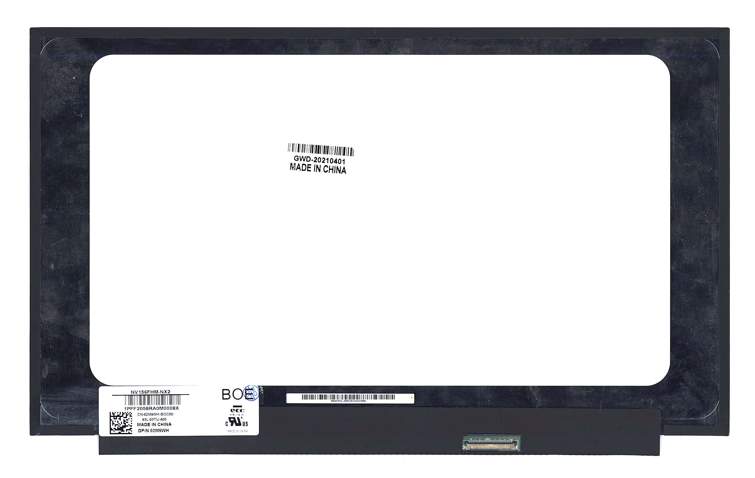 Матрица OEM для ноутбука NV156FHM-NX2 (100180557V), совместимая с p/n: NV156FHM-NX2
Матрица OEM для ноутбука NV156FHM-NX2 (100180557V), совместимая с p/n: NV156FHM-NX2