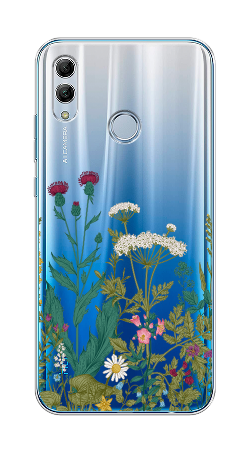 Чехол на Honor 10 Lite/Huawei P Smart 2019 "Дикие полевые цветы", Зеленый;розовый;белый, 67550-2
Чехол на Honor 10 Lite/Huawei P Smart 2019 "Дикие полевые цветы", Зеленый;розовый;белый, 67550-2