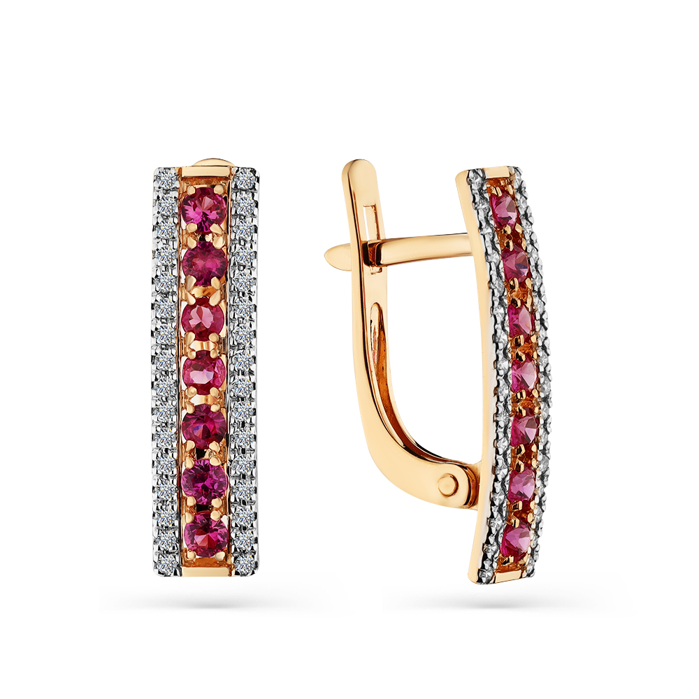 Серьги из красного золота с рубином, бриллиантом Master Brilliant 2-108370-00-03, 2-108370-00-03
Серьги из красного золота с рубином, бриллиантом Master Brilliant 2-108370-00-03, 2-108370-00-03