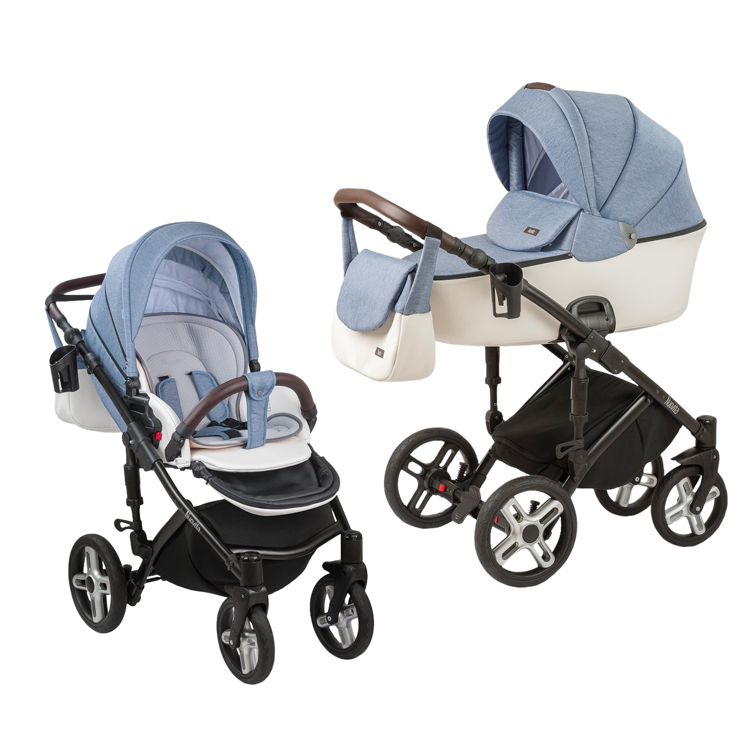 Детская коляска Nuovita Carro Sport 2 в 1 (Denim bianco/Джинсово-белый), Carro Sport
Детская коляска Nuovita Carro Sport 2 в 1 (Denim bianco/Джинсово-белый), Carro Sport