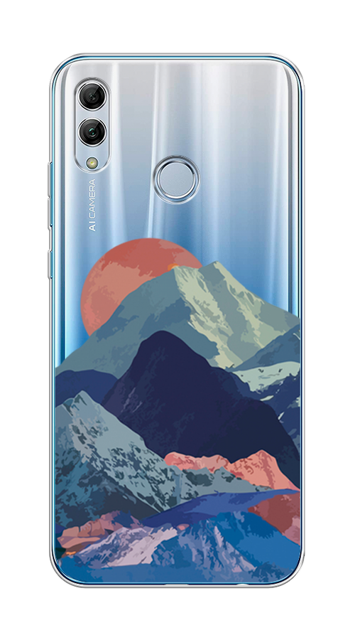 Чехол на Honor 10 Lite/Huawei P Smart 2019 "Закат в снежных горах", Красный;серый;голубой, 67550-2
Чехол на Honor 10 Lite/Huawei P Smart 2019 "Закат в снежных горах", Красный;серый;голубой, 67550-2