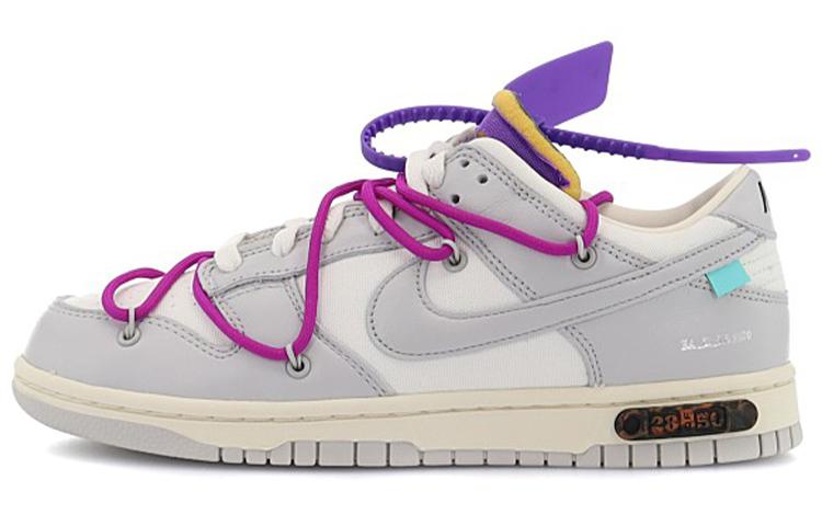 Кеды унисекс Nike Off-White x Nike Dunk Low The 50 NO.28 белые 42 EU, Белый, Off-White x Nike Dunk Low The 50 NO.28
Кеды унисекс Nike Off-White x Nike Dunk Low The 50 NO.28 белые 42 EU, Белый, Off-White x Nike Dunk Low The 50 NO.28