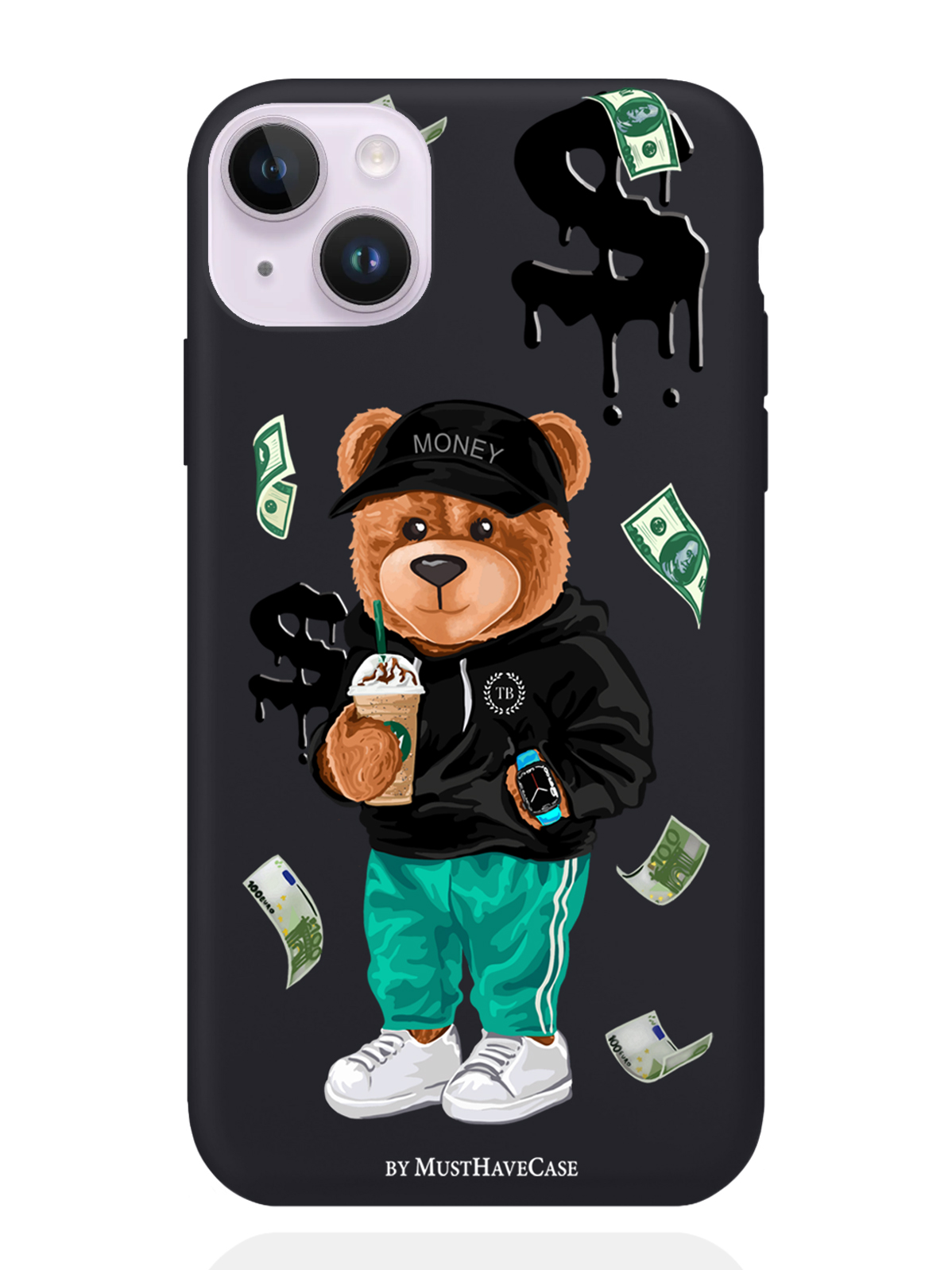 Чехол MustHaveCase iPhone 14 Plus Мишка Тони, Черный;зеленый;коричневый, iPhone 14 Plus Мишка Тони
Чехол MustHaveCase iPhone 14 Plus Мишка Тони, Черный;зеленый;коричневый, iPhone 14 Plus Мишка Тони