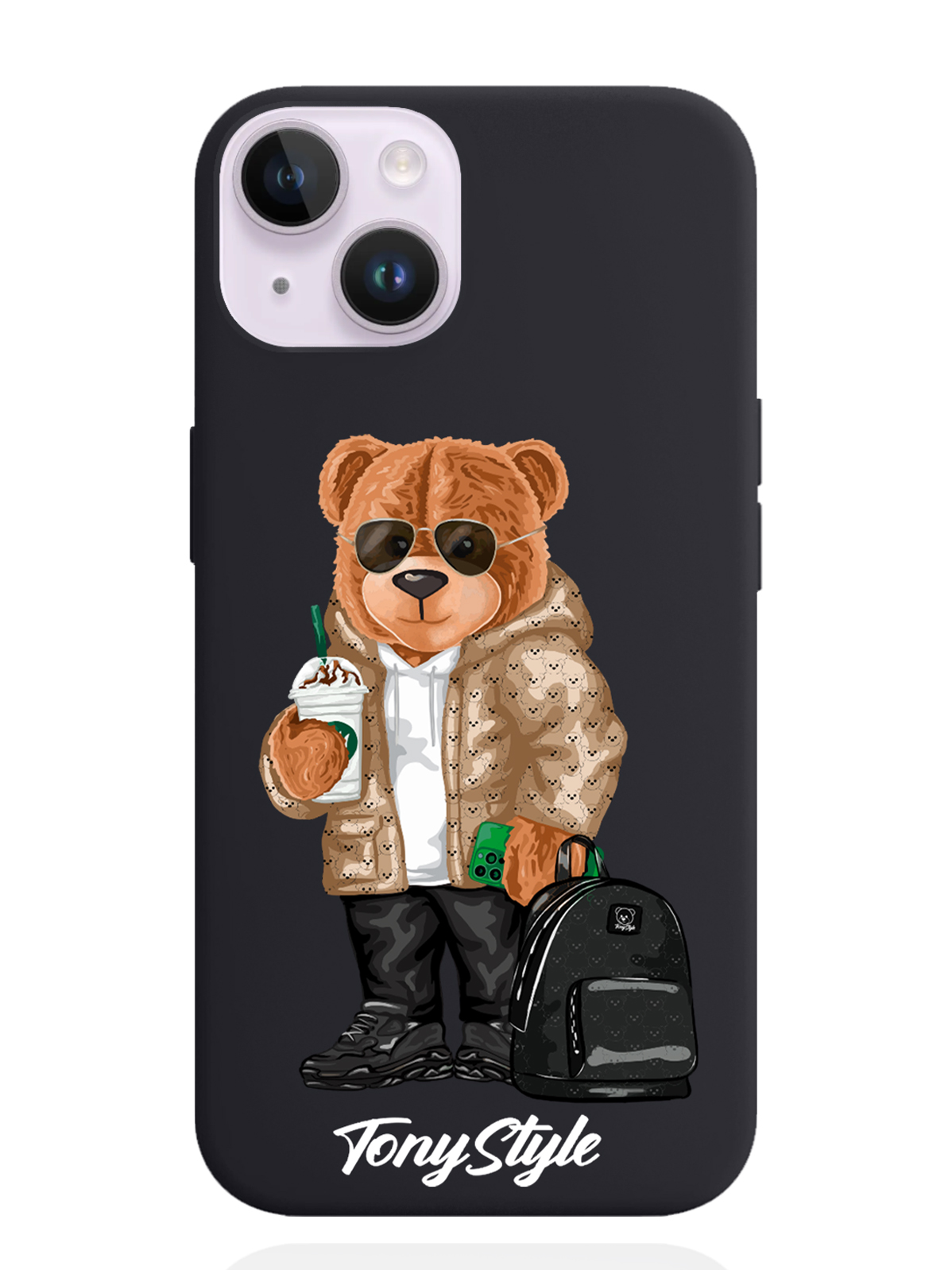 Чехол Tony Style iPhone 14 Tony Style в очках, Коричневый;черный;белый, iPhone 14 Tony Style в очках
Чехол Tony Style iPhone 14 Tony Style в очках, Коричневый;черный;белый, iPhone 14 Tony Style в очках
