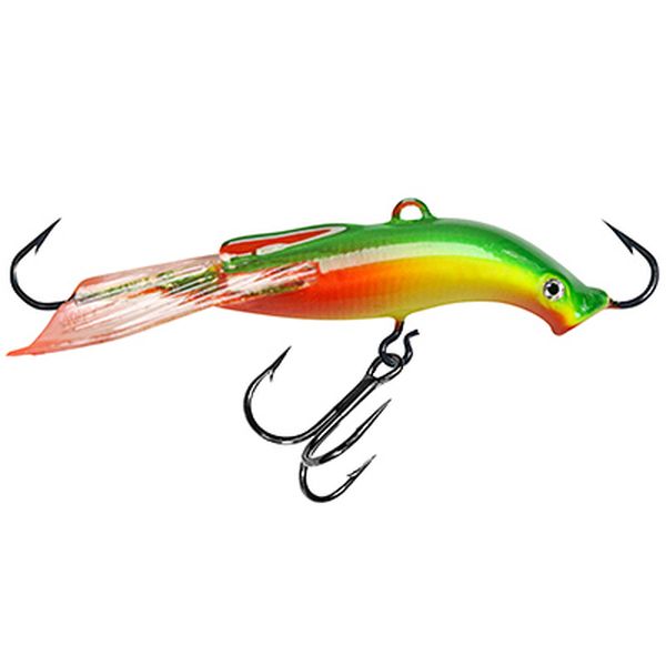 фото Балансир aqua минога-7 76mm цвет 008 (попугай) 2 штуки