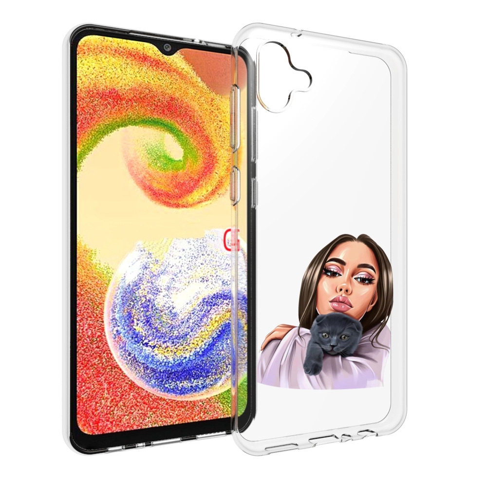 Чехол MyPads нарисованная-девушка-с-котом женский для Samsung Galaxy A04, Прозрачный, Tocco
Чехол MyPads нарисованная-девушка-с-котом женский для Samsung Galaxy A04, Прозрачный, Tocco